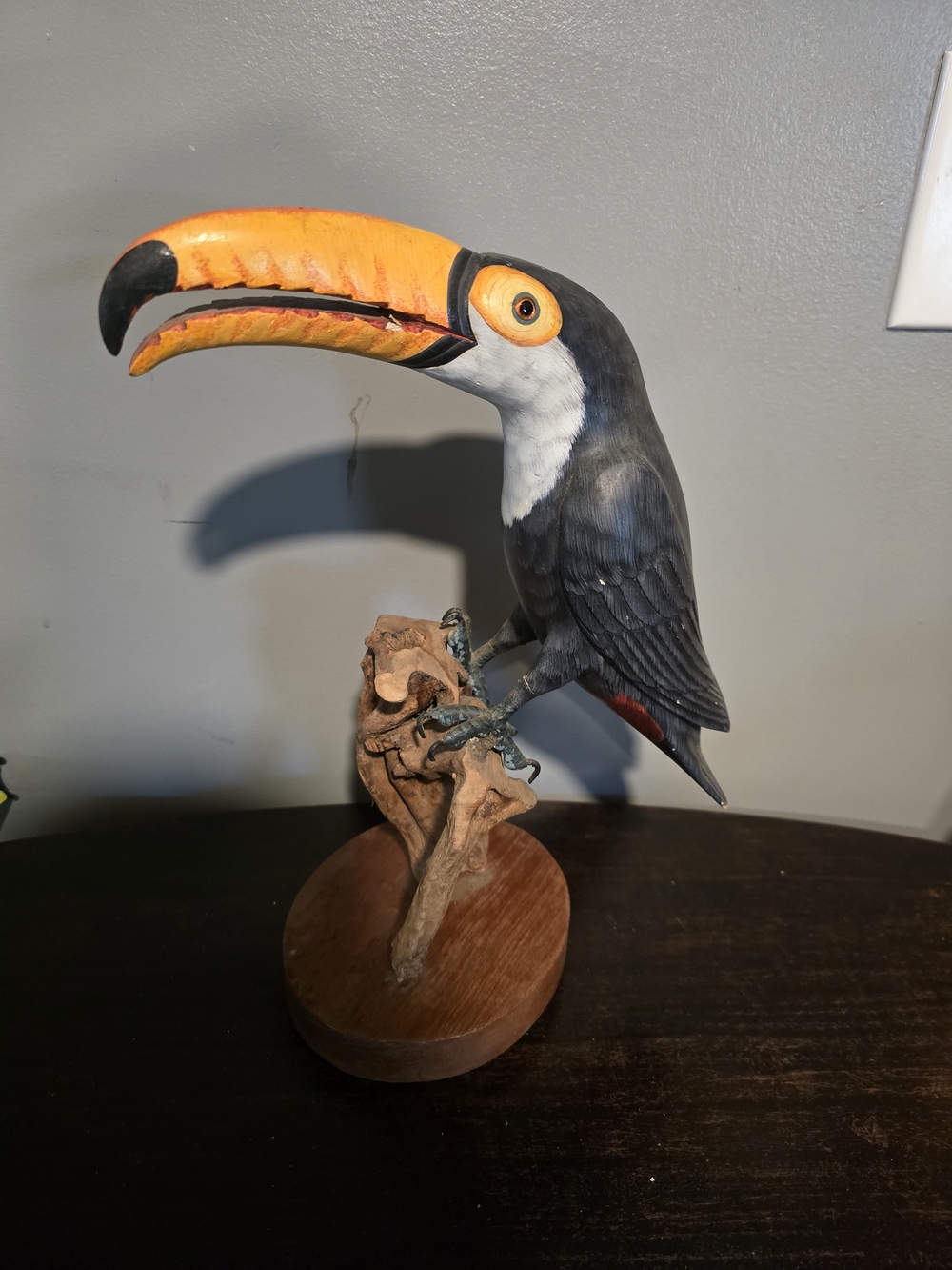 Handcrafted Toucan Bird Figurine